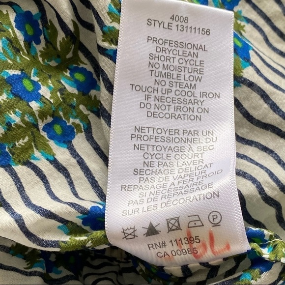 Tory Burch Evelina Cotton Voile Blouse Tunic Top 8 - Picture 13 of 16